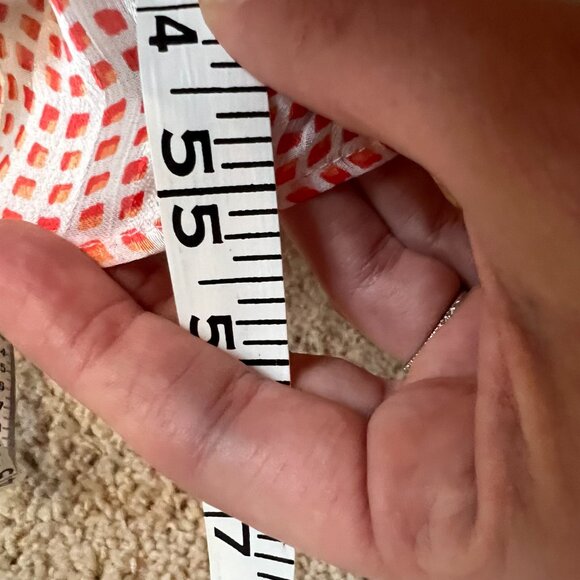 Banana Republic Red & White Geometric Maxi Dress – NWT, Size XS - Picture 10 of 10